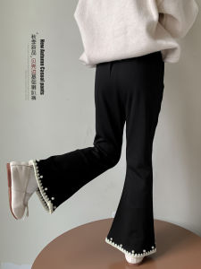 Girls Loose Casual Pants Spring Autumn Childrens Bell Bottoms 2025 New Korean Style Middle Small Children Spring Clothing
