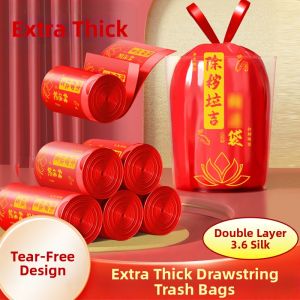 YD | Thick No-Tear Red Auspicious Storage Bag