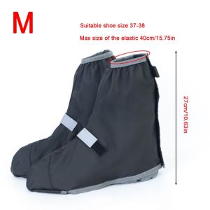 Waterproof Anti-Slip Reusable Rain Snow Shoe Covers Overshoes Outdoor Cycling Hiking Rainproof Boot Sand Dust Shoes Protectors