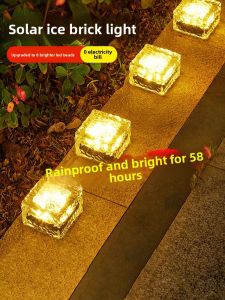 BEAUTY IN THE LIGHT | Solar Powered Outdoor Brick Light for Garden Decoration and Illumination