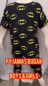 BAJU TIDUR BUDAK LELAKI BAJU TIDUR BUDAK PEREMPUAN SIZE 2-8 100% COTTON ARABI FASHION BOYS PAJAMAS GIRLS PAJAMAS