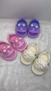Ceqiu EH97 Sandal Anak Perempuan Motif Pita Sandal Karet Anak Cewek Ukuran 20-25