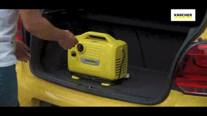 KARCHER เครื่องฉีดน้ำแรงดันสูง K2 Power VPS เสียงเบา เครื่องเล็ก จัดเก็บง่าย หัวฉีดปรับแรงดันได้ 1.118-001.0 คาร์เชอร์