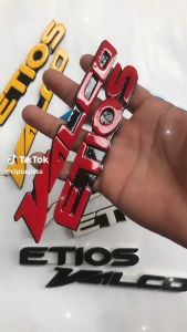 EMBLEM MOBIL ETIOS VALCO VARIASI TIMBUL 3 DIMENSI BAHAN FIBERGLASS