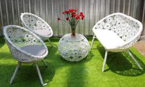 (Mua ghế tặng bàn) Bộ bàn ghế ban công sân vườn thư giãn - Nội thất trí Hiếu