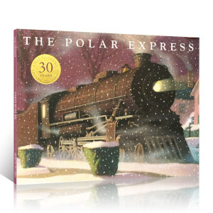 รถ Polar Express Paperback โดยคริส Van Allsburg หนังสือภาษาอังกฤษดั้งเดิม