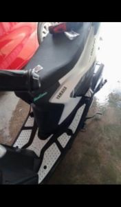 MIO GEAR ALLOY POWDER COATED FOOTBOARD MATTING / GEAR  125 / GEAR 350 / GEAR 350s