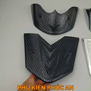 Bộ ốp mỏ đuôi dè INOX/Carbon xe Sh nam 125 150 160 năm 2020 2021 2022 2023 2024 chỉ mũi chắn bùn trước sau che mõm Sh Việt