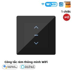 Công Tắc Rèm Thông Minh MOES WiFi Thiết Kế Cảm Ứng Bộ Điều Khiển Rèm Tự Động Hoạt Động Với Ứng Dụng Tuya Smart Life Alexa Google