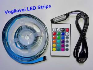 5V USB 24Key RGB LED Controller IR Remote RGB LED Dimmer USB Interface 4 Pin Apply To 2835 5050 3528 RGB Led Strip Light