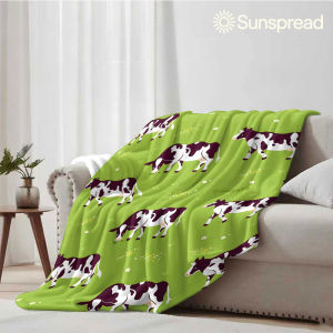 Beast Kingdom | Cowley Soft Warm Flannel Blanket Lightweight Cozy Christmas Halloween Home Decor Room