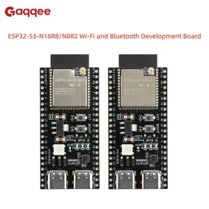 ESP32-S3-N16R8/N8R2 Wi-Fi and Bluetooth Development Board Dual Type-C Ports with Antenna Connectors