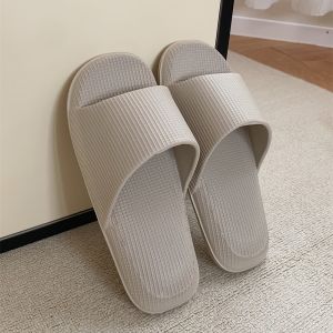 Dép Đi Trong Nhà Thoải Mái Chống Trượt Cho Cặp Đôi Mùa Hè EVA Dép Đi Trong Nhà Phong Cách Đơn Giản Cho Nam Và Nữ