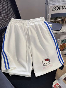 Hellokitty Sports Shorts Childrens Summer New Arrival Japanese Style Hello Kitty Print Casual Wide-Leg Half Pants Tide