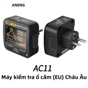 ANENG | Máy Kiểm Tra Ổ Cắm Thông Minh ANENG AC11 Thiết Bị Kiểm Tra RCD Kỹ Thuật Số Máy Dò Điện Áp NCV Máy Kiểm Tra Ổ Điện Di Động Để Đảm Bảo An Toàn Mạch Điện Gia Đình
