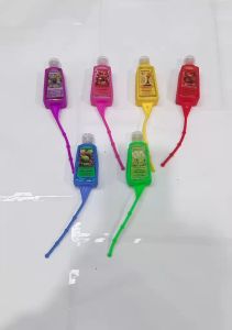 Portable Hand Sanitizer Dry Cleaning Liquid with Silicone Pendant Cover