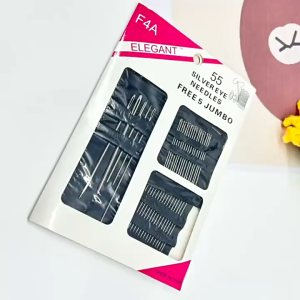 ชุดเข็มเย็บผ้า สแตนเลส หลายขนาด เซ็ต 55ชิ้น 90ชิ้น เข็มสอยปักผ้า พร้อมจัดส่งในไทย