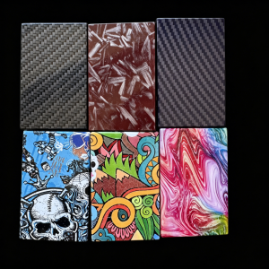 Portable Snuff Box Plastic Tobacco Storage Case With Stylish Graffiti/Carbon Fiber Print Leakproof Pocket Container For Smoking