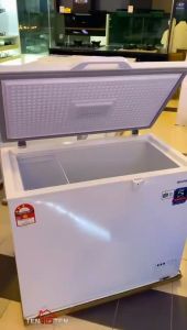 【BEST OFFER】*FREE BATH TOWEL* Sharp (SJC-218 / SJC218) Chest Freezer 220L Dual Cooling Mode (Fridge / Freezer)