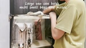 Transparent Handbag Storage Bag & Dust Proof Solutions