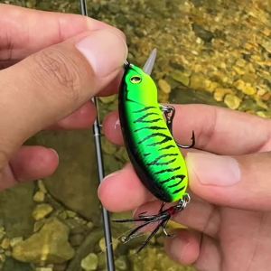 GOBAIT Slow Sinking Crankbait Fishing Lure 6cm 10g Hard Bait with Feather Treble Hooks Artificial Wobbler Pesca 1-5pcs Minnow