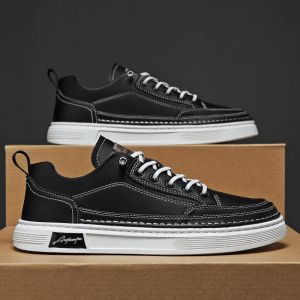 Original American High Street Style Thick Bottom Casual Board Shoes Mens Spring Bread Shoe Youth Trendy Net Lined Sporty