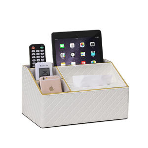 Mavobo | Remote Control Storage Box Multifunctional Tissue Box