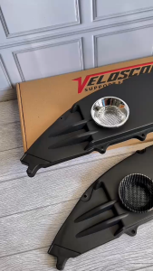 COVER FILTER HAWA MODEL SLIM VELOSCOPE PNP NMAX NEW NMAX TURBO NMAX NEO S NEW NMAX BARU 2020 - 2025 AEROX NEW 2021 - 2024 TUTUP FILTER SLIM ALL NEW NMAX HITAM DOFF TEBAL PENUTUP BOX FILTER PELINDUNG BOK SARINGAN UDARA MOTOR ABS TEBAL TUTUP FILTER UDARA VE