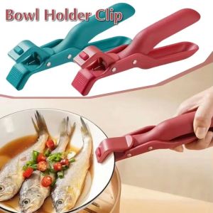 Multifunctional Anti Scalding Clip Tray Creative Silicone Food Clip Anti Scald Plate Bowl Dish Pot Holder Anti-hot Clip Kitchen Tool
