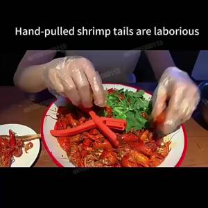 Easy Use Crayfish Sheller Manual Shrimp Peelers Specialized for Eating Spicy Crayfish Shell Scale Remover Kitchen Tool