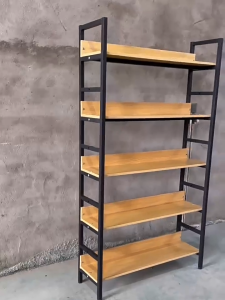 ชั้นหนังสือ ชั้นเก็บหนังสือ ชั้นวางของ ชั้นวางหนังสือ5ชั้น ฐานเหล็กแข็งแรง รับน้ำหนักได้มาก มินิมอล แข็งแรง มี3ขนาด มีคู่มือ พร้อมส่งทันที