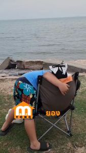 เก้าอี้ แคมป์ปิ้ง พับได้ เก้าอี้สนามพับได้ CAMP-2295 พร้อมถุงหิ้ว สะดวกต่อการพกพา #ร้านมาร์ยอง