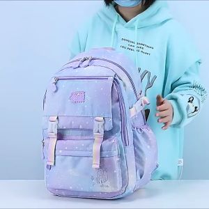 [NEW] ZMBABY 41cm/45cm Primary School Bag Girls Beg Sekolah Rendah Budak Perempuan Lightweight Elsa Backpack Good Quality
