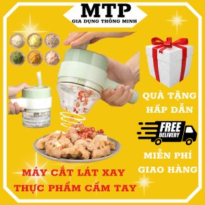Máy cắt lát xay thực phẩm cầm tay Máy xay cầm tay mini Máy xay đa năng cầm tay Máy xay tỏi ớt Máy xay thịt đa năng