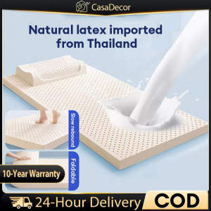 CASA Thai Nature 100% Pure Organic One-Piece Molded Latex Mattress / Latex Topper / Latex Mattress Topper / Pure Latex