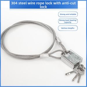 FEIZHUXIANSEN | Anti-theft Stainless Steel Lock Chain