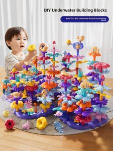 BABYSHOME | Đồ Chơi Ghép Hình Hoa San Hô Giáo Dục DIY