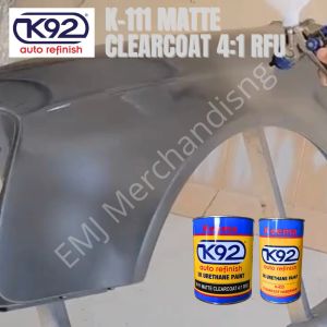 EMJ K92 2K Urethane K-111 Matte Clearcoat and K-433 Hardener 4:1 RFU