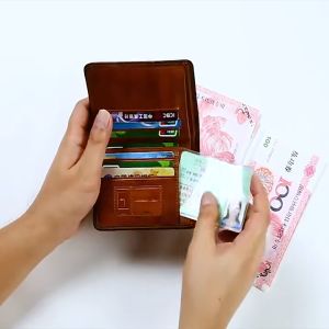 ví nam ad11 bóp nam da bò nappa cao cấp ví da nam dáng đứng thiết kế nhiều ngăn đựng tiền đựng thẻ bảo hành 06 tháng - Adonis