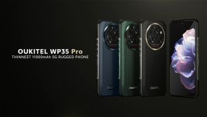 Oukitel WP35 PRO Rugged Smartphone 5G 11000mAh 36GB+512GB 6.6" 2.4K Display Andiron 14 64 MP NFC Cell Phone