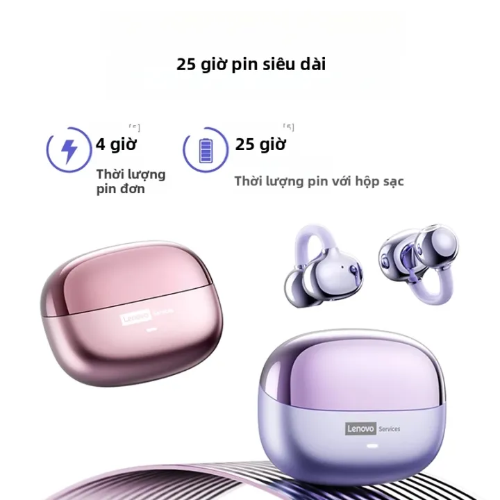 Lenovo LE302 OWS Ear Clip Tai Nghe Không Dây Bluetooth 6.0 Tai Nghe Chơi Game Có Độ Trễ Thấp HD Call Màu be/Xám Có Hộp Sạc | BigBuy360 - bigbuy360.vn Lenovo LE302 OWS Ear Clip Tai Nghe Không Dây Bluetooth 6.0 Tai Nghe Chơi Game Có Độ Trễ Thấp HD Call Màu be/Xám Có Hộp Sạc | BigBuy360 - bigbuy360.vn