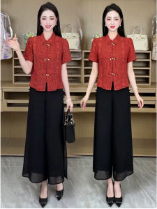 YOUFAN | Floral Print Loose Fit Stylish Vintage Chinese Blouse