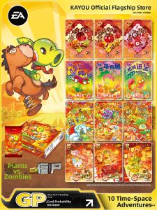 KAYOU | Plants vs Zombies Time Travel Season 10 GP Authentic Game Trading Cards