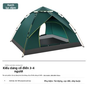 LIWAN | Lều Dã Ngoại Tự Mở Chống Nước Bền Đầy Đủ Thiết Bị Di Động