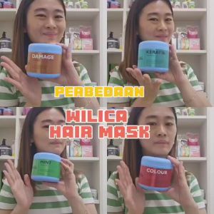 HAIRMASK WILICA 500GR | MASKER RAMBUT PERAWATAN INTENSIF
