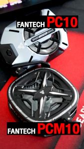 FANTECH Phone Cooler พัดลมระบายความร้อนแบบพกพา ระบายความร้อนระหว่างเล่นเกม ปรับระดับได้ พร้อม จอบอกสถานะ รุ่น PCM10