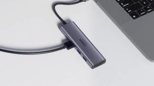 Ugreen USB Hub Type C 6 in 1 USB 3.0 HDMI 4K 60Hz SD TF Card RJ45 Lan