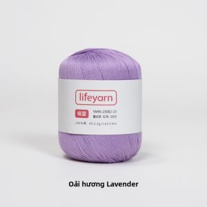 LIFEYARN | Dây Len Mềm Mịn Có Sợi Ren Ngọc Trai