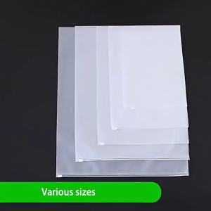 Zip Lock Bag Double Matte Frosted clothes packaging bag 0.14mm Extra thick closure bags Travel Cosmetic Toiletries Stora