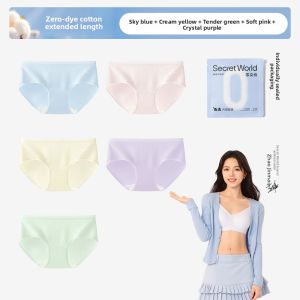 Secret World | Antibacterial Extended Crotch Cotton Underwear